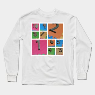 NUMBERS EACH UNIQUE and SPECIAL Long Sleeve T-Shirt